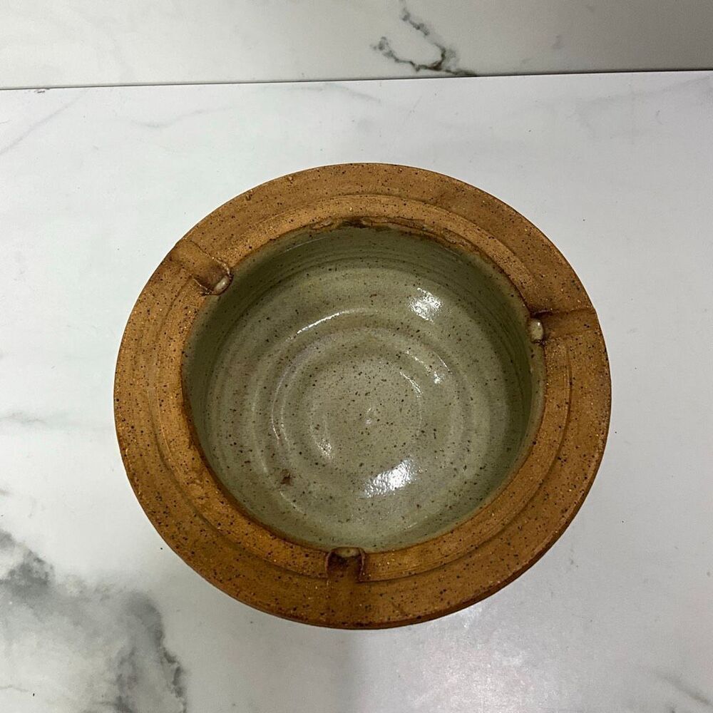 Handmade Stoneware Ashtray